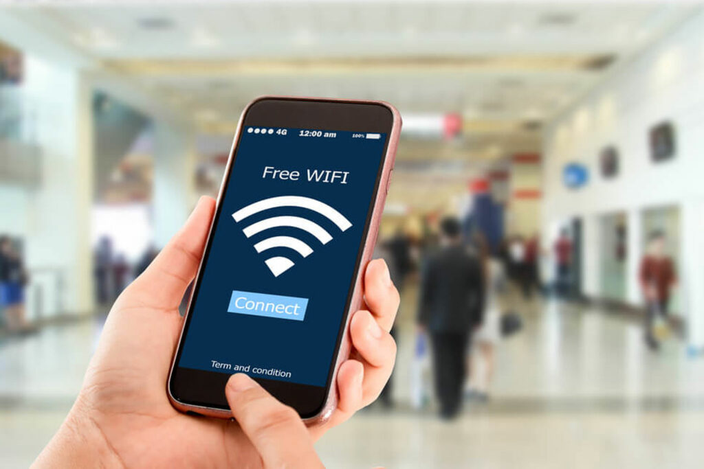 Avoid Using Free Public Wifi When Online Shopping